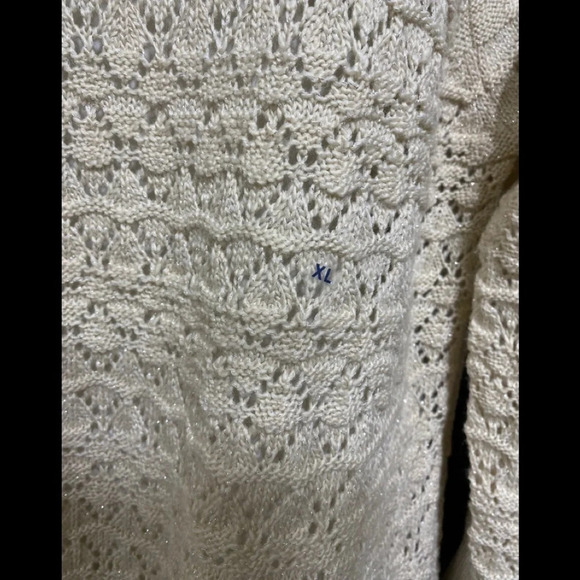 NWOT American Eagle Outfitters Open Knit Long Line Sweater - Picture 3 of 8